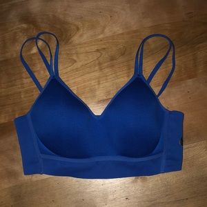 Blue Nike sports bra!